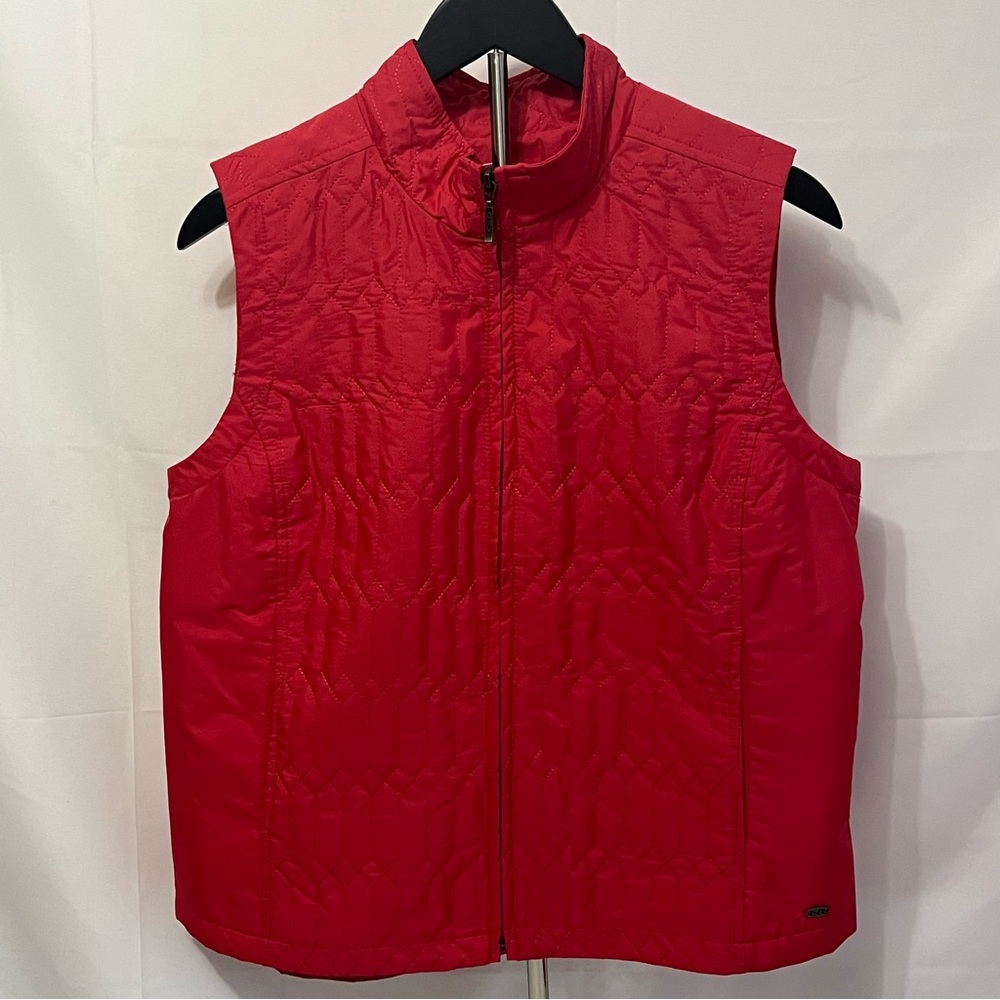 Northern Reflections Red Quilted Vest